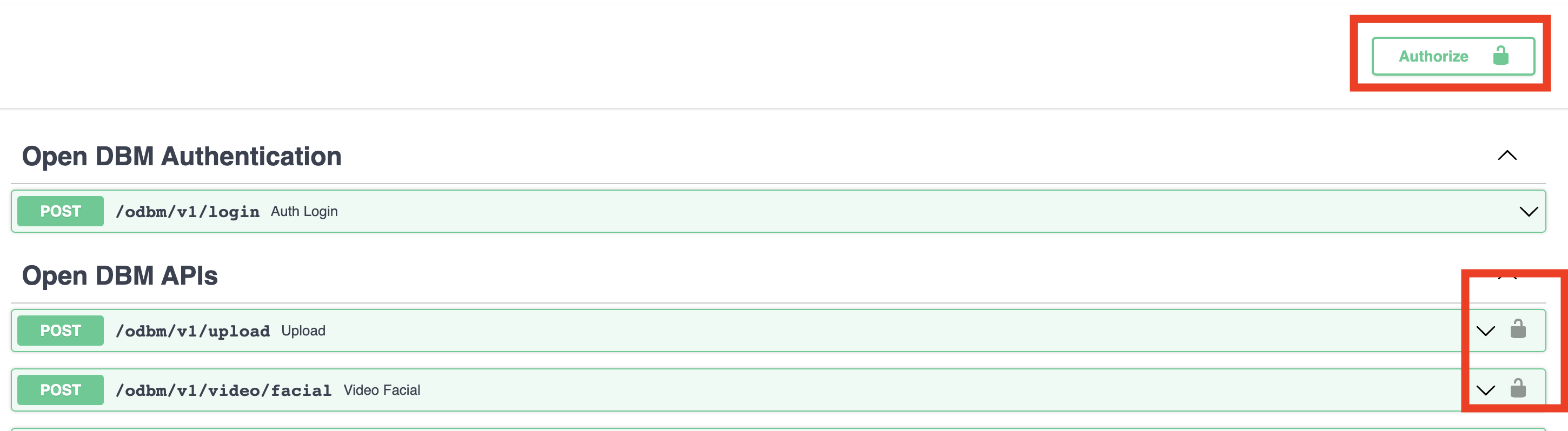 OpenDBM Auth